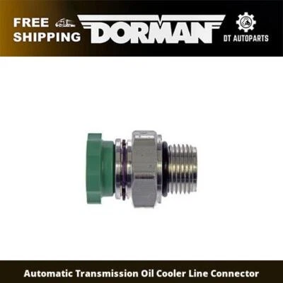 For 2003-2006 GMC Sierra 3500 Dorman AT Oil Cooler Line Connector 2004 2005 - Image 1 of 4