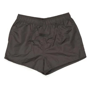 FEAR OF GOD ESSENTIALS Gray Polyester Bungee-style Drawstring Shorts NEW Size L - Picture 1 of 2