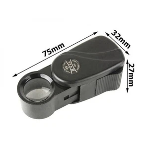 Lente ingrandimento 10x Monocolo orologi orologiaio orefice bigiotteria - Foto 1 di 3