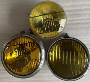 Vintage Fog Lamps w. Yellow Lens – Choice Auto IGC GE - Picture 1 of 14