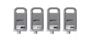 Lote genuino de tanques de tinta Canon PFI-702 (700 ml) iPF8100 iPF9100 2011 - IVA inc. - Imagen 1 de 7