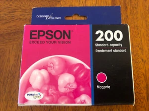 Tinta para impresora magenta Epson 200 nueva 1/2020 GENUINA - Imagen 1 de 3