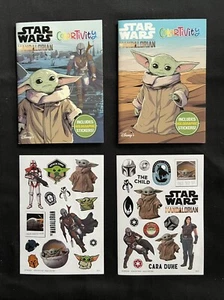 2er Set Star Wars Mandalorianer Farbbücher Das Kind Baby Yoda/Bounty NEU - Bild 1 von 10