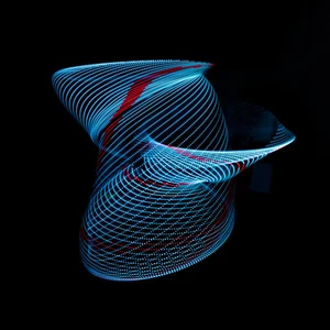 Echo Pro LED Hula Hoop Reifen - Fernbedienung, wiederaufladbar, faltbar - 80 LEDs - Bild 1 von 9