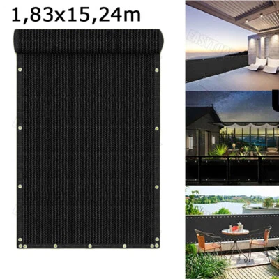 WOWSPEED Mascherina tennis tessuto ombreggiante antivento rete di protezione HDPE recinzione privacy