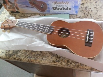Mitchell MU40NT Soprano Ukulele - Natural Wood - Image 1 of 4