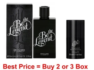 Oriflame Be the Legend for him 75 ml Eau de Toilette / Rollo Antitranspirante 50 ml - Imagen 1 de 10
