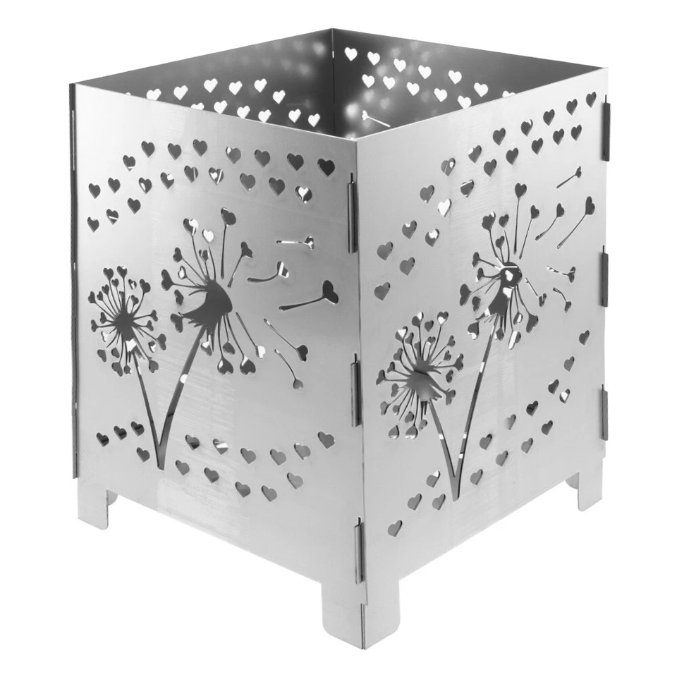 BENTATEC Feuertonne Terassen wärmer Pusteblume Heizstrahler Feuerfass Feuer