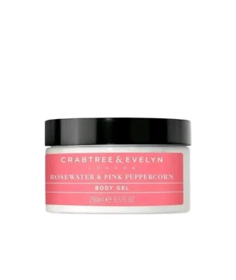 Crabtree & Evelyn Rosewater & Pink Peppercorn Moisturising Body Gel 250ml