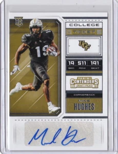 Biglietto Contenders Draft Picks College 2018 Auto #294 Mike Hughes Vikings - Foto 1 di 1