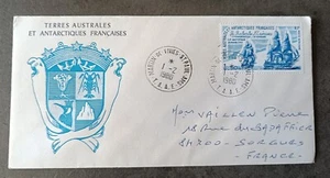 TIMBRE STAMP .. TAAF - FSAT ENVELOPPE POLAIRE - POLAR COVER ST PAUL A. 1980 ~V22 - Picture 1 of 1