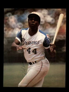 Hank Aaron PSA DNA Coa Signed 8x10 Vintage 1970`s Photo Autograph - Picture 1 of 3
