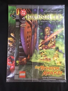 Lego Club Magazine Jan-Feb 2002 and DC Bionicle Comic Book #4 Jan 2002 - Bohrok - Picture 1 of 5