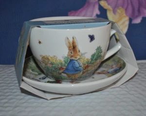 NUEVO JUEGO DE ALFARERO BEATRIX PLATILLO TAZA DE TÉ MUNDO DE Peter Rabbit Benjamin Bunny Family - Imagen 1 de 7