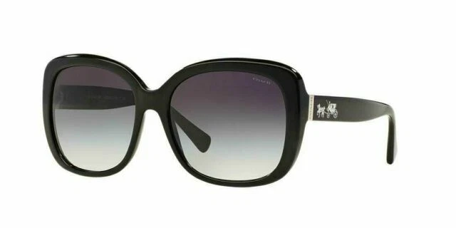 Coach 8158 L139 Sunglasses 500211 Black 100 Authentic
