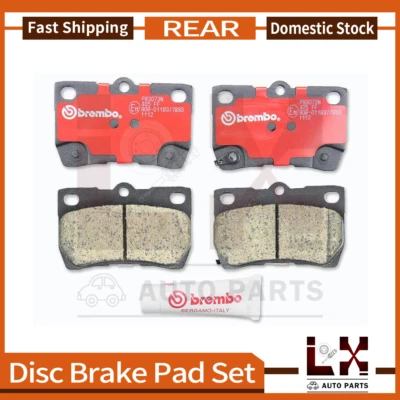 Brembo 1 Rear Brake Pad Fits 2006 Lexus GS300 2007-2011 Lexus GS350 - Image 1 of 3