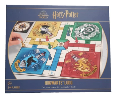 Harry Potter Hogwarts Ludo Board Game Warner Wizarding World Paladone Complete - Image 1 of 4