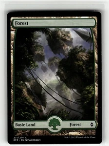 FOREST (271) - FULL ART Battle for Zendikar #271 BFZ(LP)(MTG) - Picture 1 of 1