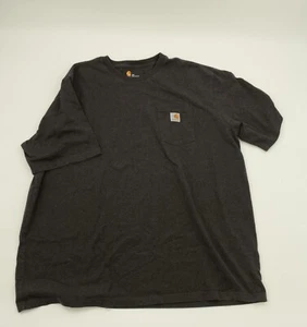 Carhartt Original Fit Short Sleeve Workwear Pocket Shirt Herren 3XL Heather Gray - Bild 1 von 5