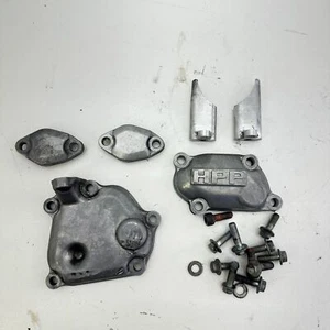1993 - 1997 HONDA CR125R Exhaust Power Valve Rod Actuator Arm Cylinder Covers - Picture 1 of 6