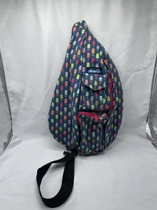 KAVU Rope Sling Bag Wandern Schulter Baumwolle Crossbody Rucksack Eis am Stiel Party - Bild 1 von 16