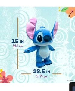 Lilo and Stitch 'Stitch' Microfiber Pillow Buddy Stuffed Animal -15" - Picture 1 of 7