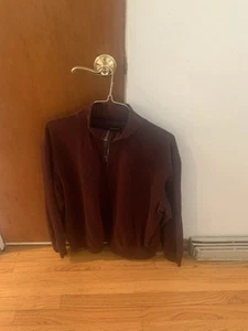 Nautica Half Zip sweater Size 2XL Red Maroon Excellent - Picture 1 of 5