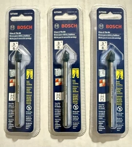 Bosch Glas- und Fliesenbit 3 "X8" Modell GT500 Präzisionsspitze neu versiegelt exakter Start - Bild 1 von 4