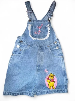 Mono vaquero azul bordado Disney Winnie the Pooh. Talla 4/5 pequeña Foto 1 de 4