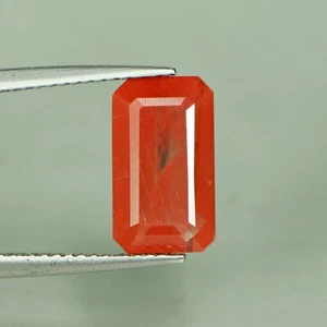 2,78 Cts MIGLIORE pietra preziosa sciolta giallo arancione taglio Octogan naturale andina - Foto 1 di 3