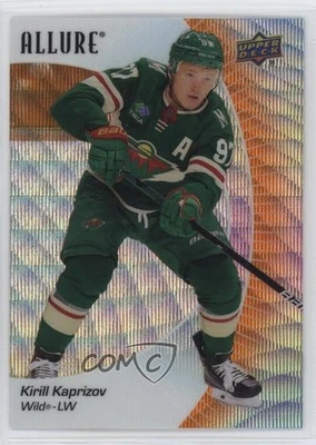 2023-24 Upper Deck Allure Orange Slice Kirill Kaprizov #25 - Image 1 of 2