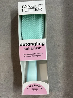 Cepillo desenredante Tangle Teezer Ultimate, ideal para cabello mojado, verde menta Foto 1 de 4