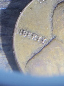 Rare 1963 D Lincoln Memorial Penny L on Edge Error Missing - Picture 1 of 4