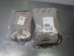 Lote de 5 pares ¡Nuevos! Guantes de tela resistente al calor Jomac Terry XL 644HRL - Imagen 1 de 2