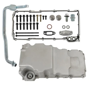 Aluminum Rear Sump Oil Pan 302-3 For Pontiac Firebird Grand Prix 1968-1987 5.7L - Picture 1 of 13