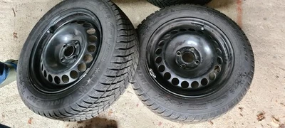 Winterkompletträder mit RDKS 4X100 Opel Corsa E 185 65 R15 - Bild 1 von 4