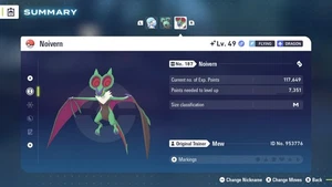 Shiny 6IV Timid Noivern Pokémon ZA + Master Ball - Foto 1 di 4