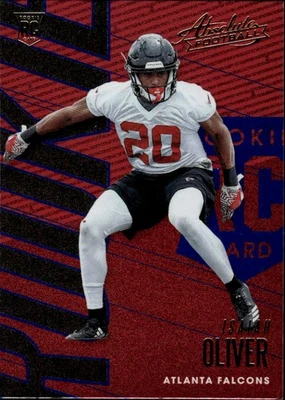 2018 Panini Absolute #146 Isaiah Oliver Spectrum Blue [GOATCARDS] - Image 1 of 2