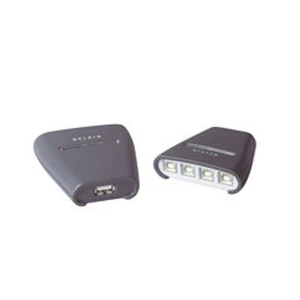 Belkin F1U401 Interruttore periferico USB 4x1 - Interruttore di condivisione periferiche USB 4 porte - Foto 1 di 1