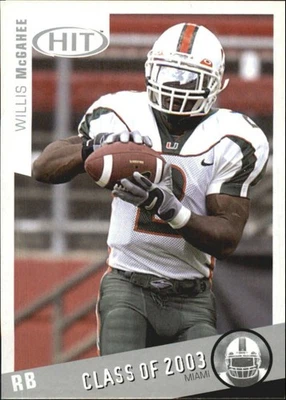 2003 SAGE HIT Class of 2003 Silver #C2 Willis McGahee - FB - Image 1 of 2