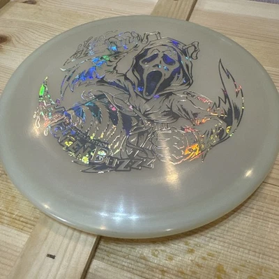 Disco de golf Discraft Glow Z Halloween Buzzz disco limitado Ghost Face Scream 177+ Foto 1 de 4