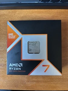 AMD Ryzen 7 9800X3D 5.20GHz CPU NEW IN BOX FACTORY SEALED - Picture 1 of 2