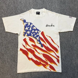 Vintage Team Gear America 1994 World Cup Soccer Shirt Mens Medium - Picture 1 of 6