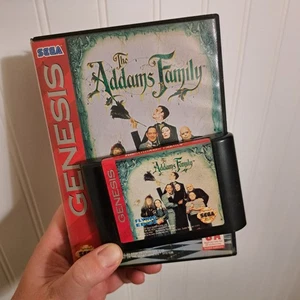 The Addams Family - Juego Sega Genesis Con Estuche PROBADO Sin Manual - Imagen 1 de 8