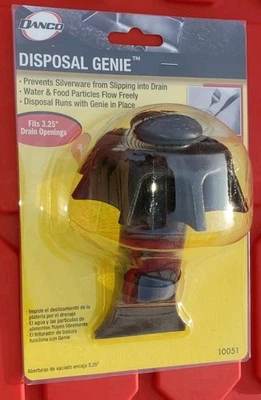 Danco Disposal Genie Black Plastic Garbage Disposal Strainer 10051 Universal New - Image 1 of 4