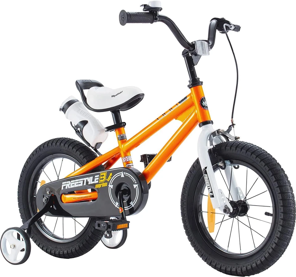 Royal Baby Kinderfahrrad Bike Fahrrad 16 Zoll Orange Kinderrad Stützräder - Bild 1 von 1