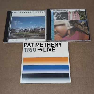 PAT METHENY 3 CD Lot - Trio Live, American Garage, Still Life Talking - Image 1 of 4