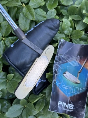 Ping Anser F Aluminum Pixel Face Putter Iso Force 36” inches NEW W HC & Pamphlet - Image 1 of 4
