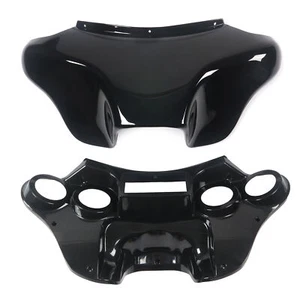Batwing Fairing For 1986-2015 Harley Davidson Heritage Fatboy Softail Deluxe - Picture 1 of 19
