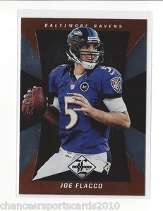 2013 LIMITED JOE FLACCO #d 374/399 BALTIMORE RAVENS - Picture 1 of 1